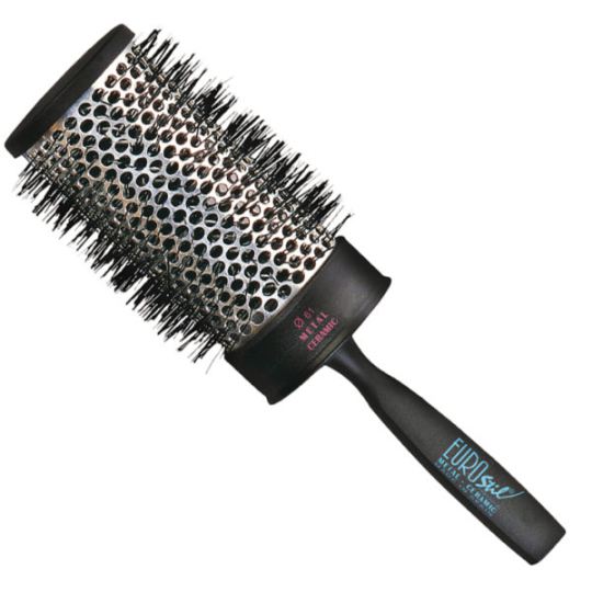 Ideal for straightening hair or adding curl. • Suitable for medium to long hair. • Ceramic coating insulates barrel to protect hair from heat damage. • Vented barrel design for smooth • High-speed blow-drying.