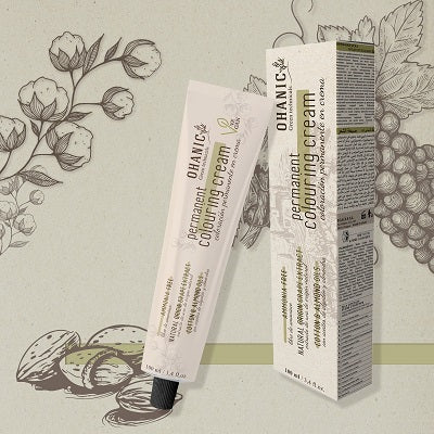 3 - Dark Brown/Chestnut Vegan Hair Colour  - 100ml - Tulipa Hair & Beauty