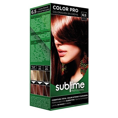 6.5 - Natural Mahogany Hair Color Cream - 50ml