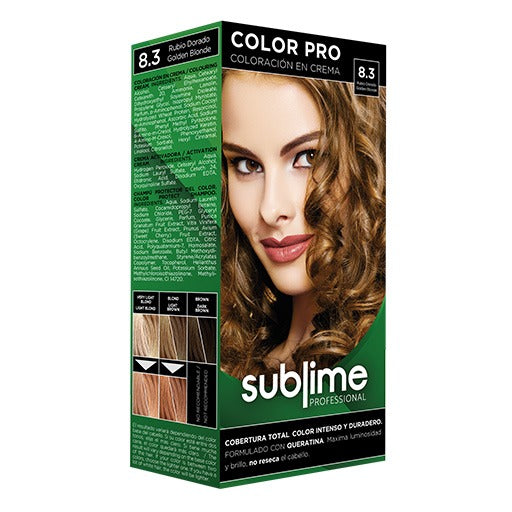 8.3 Sublime Professional Hair Color Pro Golden Blonde