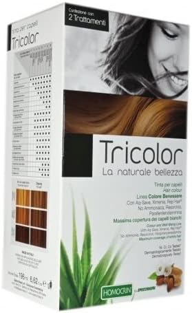 Tricolor 8.73 Sand Hair Dye Ammonia-Free Permanent Hair Color with Natural Extracts for a Radiant chestnut Shade