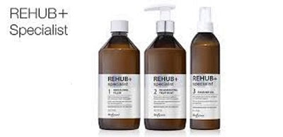 Rehub+ Keratine Treatment Kit for Professional Salons.