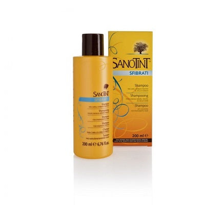 Sanotint Shampoo for damaged hair or for hair that has been treated for perms, or hair dyes. Brings life in your hair